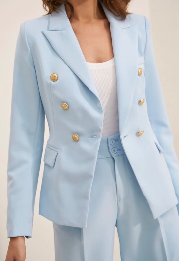 ATTENTIF PARIS BLAZER BABY BLUE