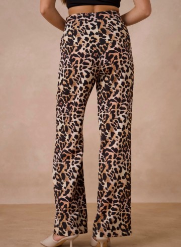 ATTENTIF PANTALON LEOPARD
