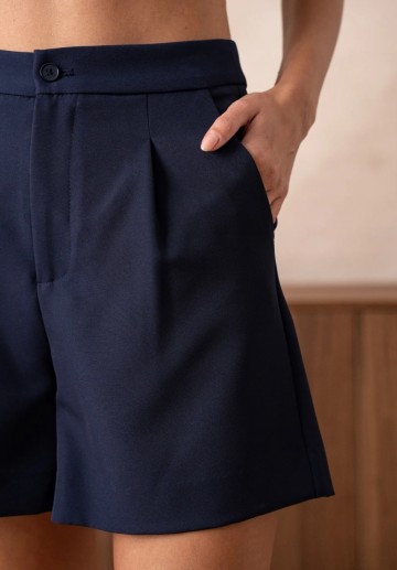 ATTENTIF PARIS SHORT NAVY