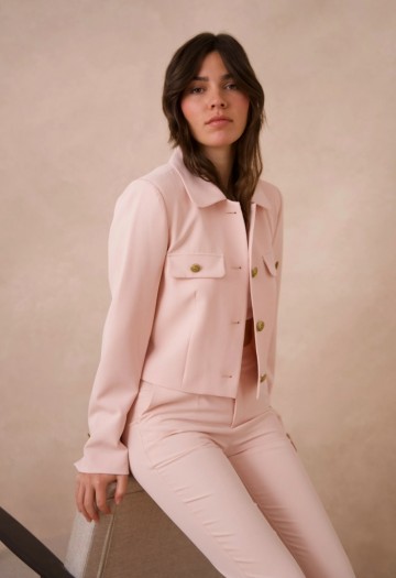 ATTENTIF BLAZER POCKET PINK