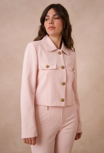 ATTENTIF BLAZER POCKET PINK