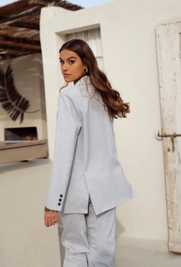 ATTENTIF BLAZER SUMMER GREY
