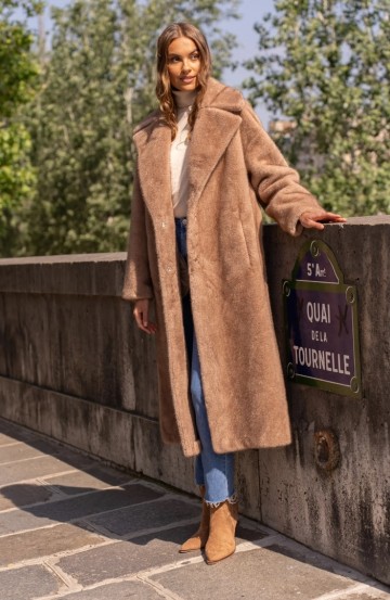 ATTENTIF FAUX FUR LANGE JAS