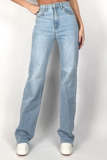 REDIAL JEANS TALL WIDE LEG BLUE