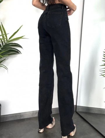 REDIAL JEANS TALL BLACK NEW