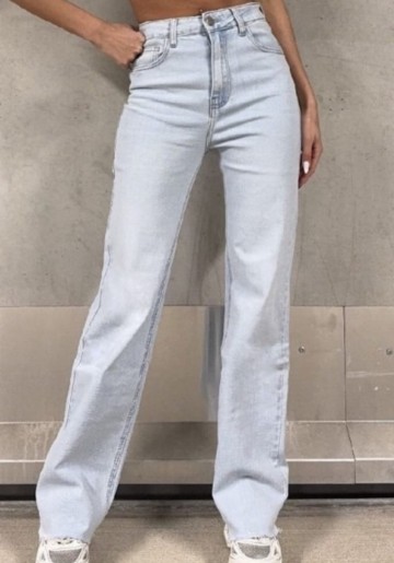 REDIAL WIDE LEG JEANS BLUE