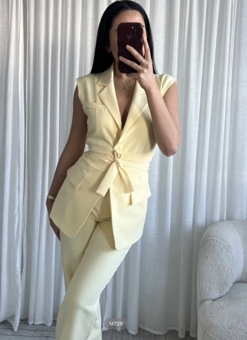 EIGHT PARIS GILET YELLOW