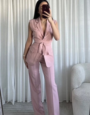 EIGHT PARIS GILET PINK