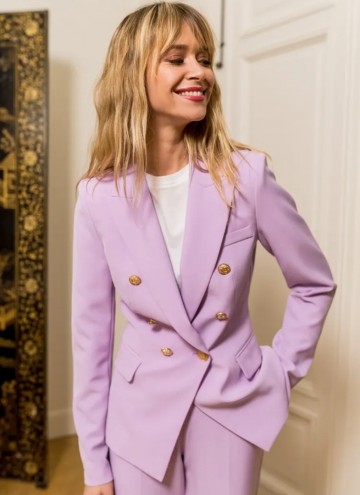 ATTENTIF PARIS BLAZER LILA