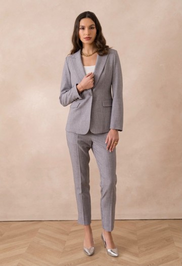 ATTENTIF BLAZER BASIC GRIJS