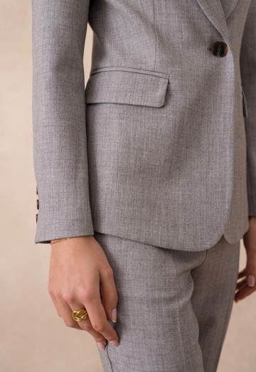 ATTENTIF BLAZER BASIC GRIJS