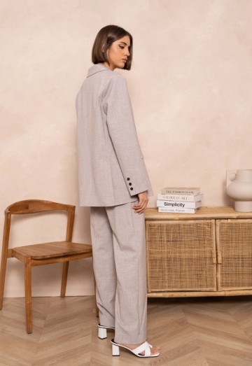 ATTENTIF PANTALON SUMMER TAUPE