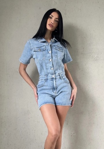 REDIAL JEANS PLAYSUIT