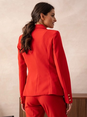 ATTENTIF PARIS BLAZER RED GOLD