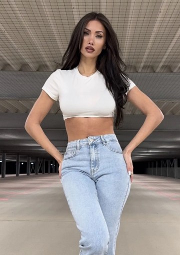 REDAIL MOM JEANS BLUE