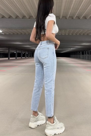 REDAIL MOM JEANS BLUE
