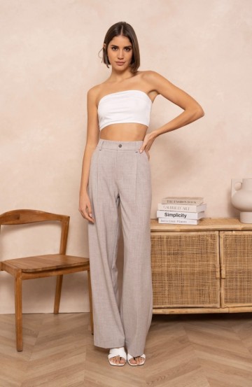 ATTENTIF PANTALON SUMMER TAUPE
