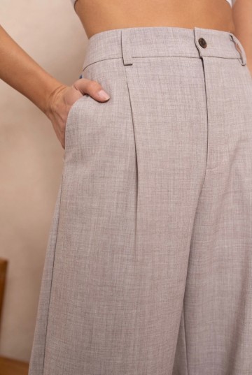 ATTENTIF PANTALON SUMMER TAUPE