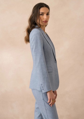 ATTENTIF BLAZER BASIC L BLUE