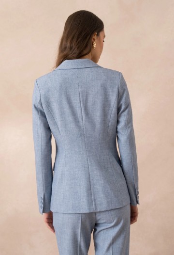 ATTENTIF BLAZER BASIC L BLUE