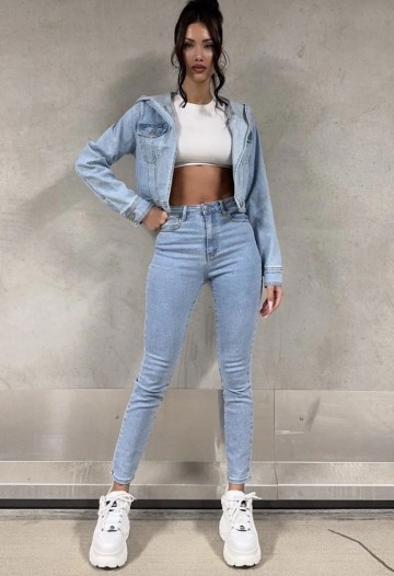 REDIAL JEANS SKINNY BLUE