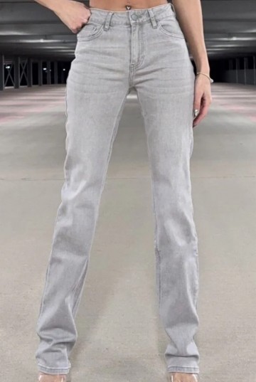 REDIAL JEANS TALL GREY