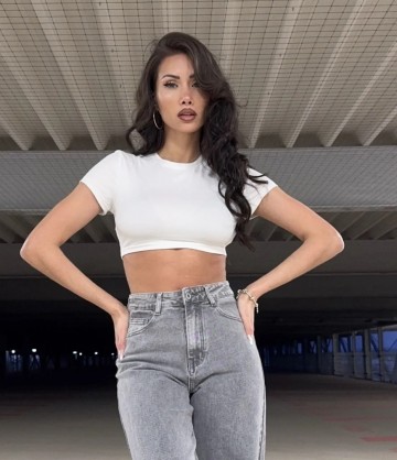 REDIAL JEANS WIDE LEG TALL GRAY