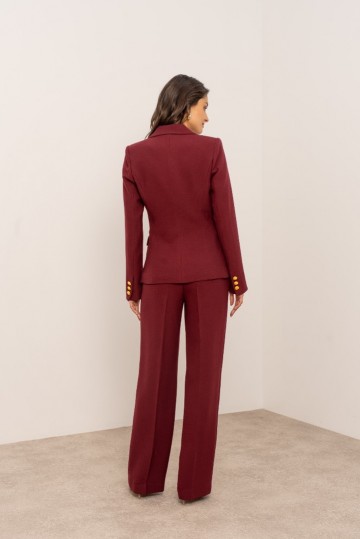 ATTENTIF BLAZER BORDEAUX