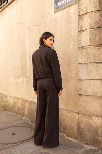 ATTENTIF PANTALON COFFEE