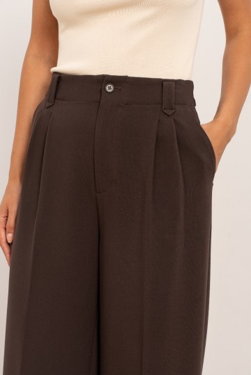 ATTENTIF PANTALON COFFEE