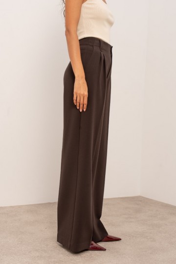 ATTENTIF PANTALON COFFEE