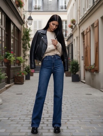 REDIAL JEANS TALL BLUE D