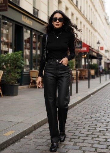 REDIAL STRAIGHT COATED BLACK