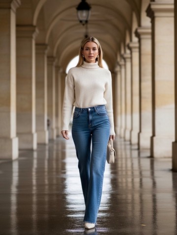 REDIAL JEANS TALL BLUE M