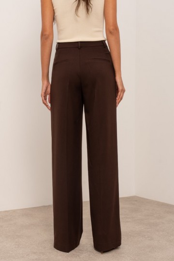 ATTENTIF PANTALON STRAIGHT COFFEE N