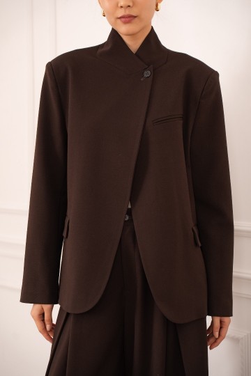 ATTENTIF BLAZER COFFEE