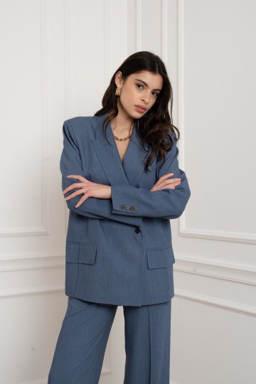 ATTENTIF BLAZER D BLUE