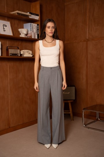 ATTENTIF PANTALON L GREY