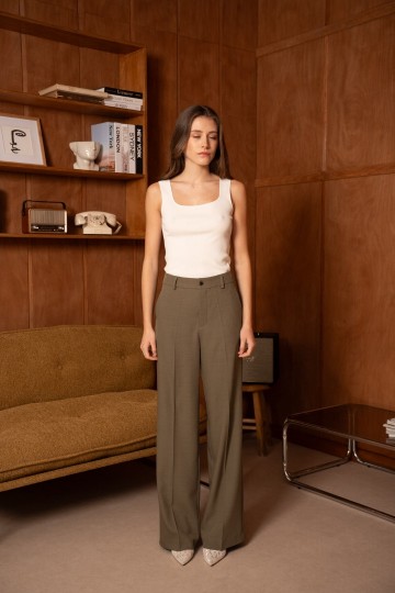 ATTENTIF PANTALON KHAKI