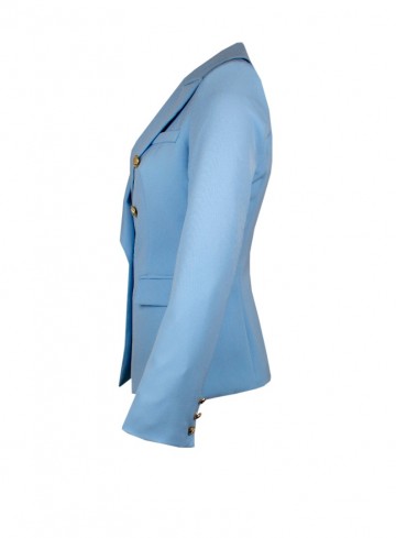 HASHTAG BIJ MARLEEN ATTENTIF PARIS BLAZER BABY BLUE