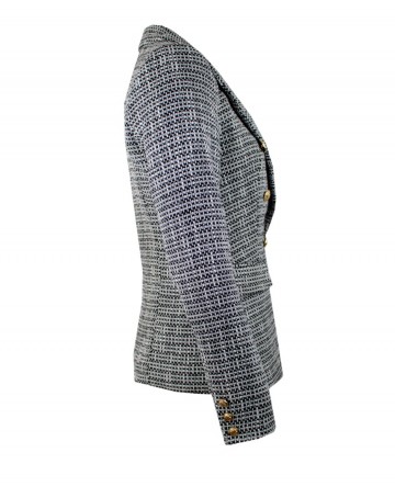 ATTENTIF PARIS BLAZER BLACK & WHITE