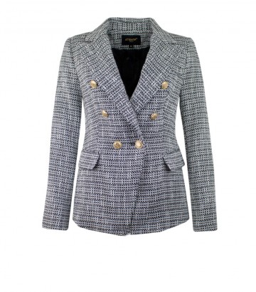 ATTENTIF PARIS BLAZER BLACK & WHITE