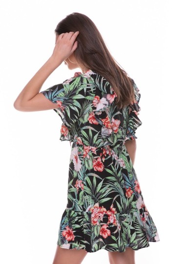 HASHTAG BIJ MARLEEN COLOURFUL REBEL VIVA DRESSHASHTAG BIJ MARLEEN COLOURFUL REBEL VIVA DRESS