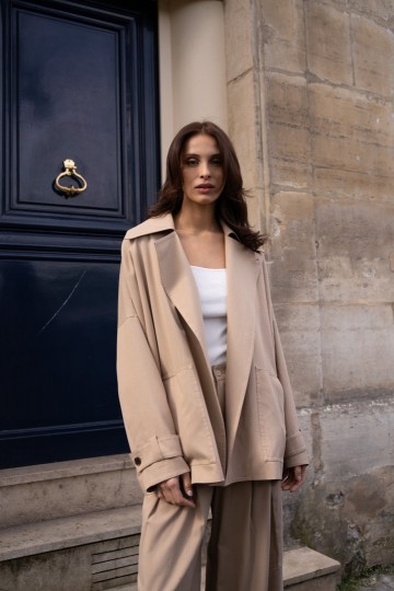 ATTENTIF SUMMER JACKET CAMEL