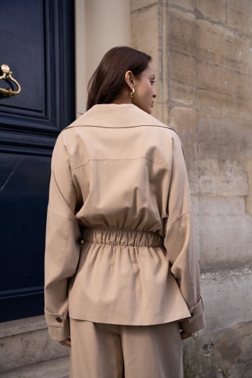 ATTENTIF SUMMER JACKET CAMEL