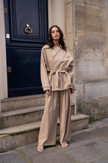 ATTENTIF SUMMER JACKET CAMEL