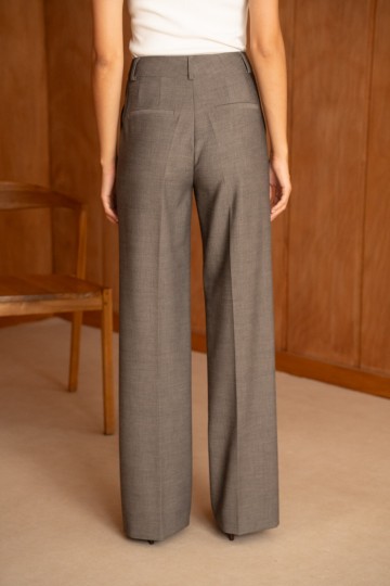 ATTENTIF PANTALON TAUPE N