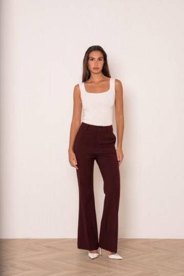 ATTENTIF PANTALON PLUM