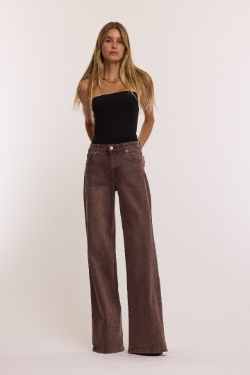 REDIAL JEANS TALL BORDEAU