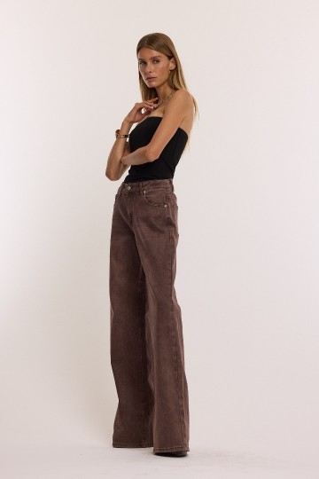 REDIAL JEANS TALL BORDEAU